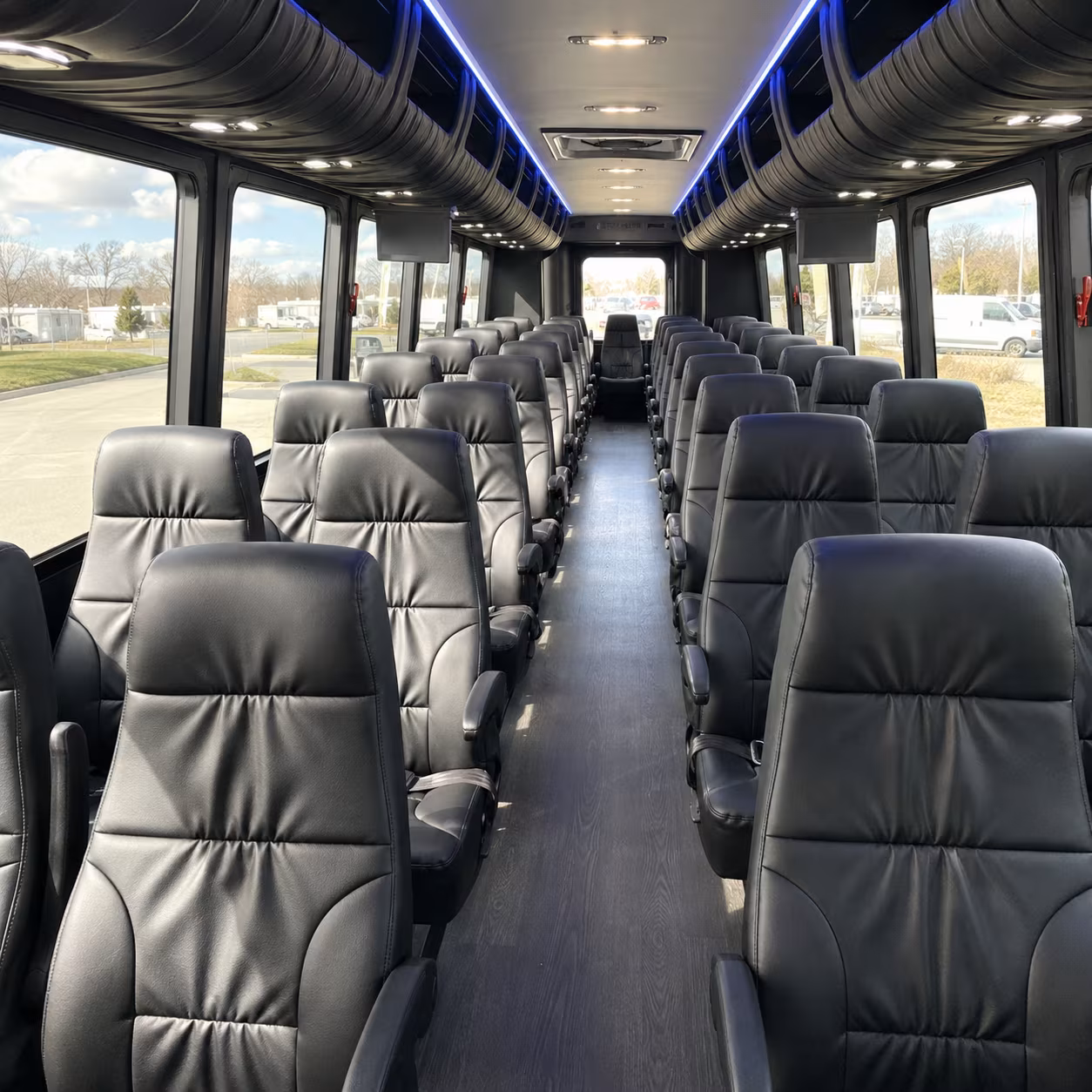 minibus rentals for club shows and small venue nights in tulsa