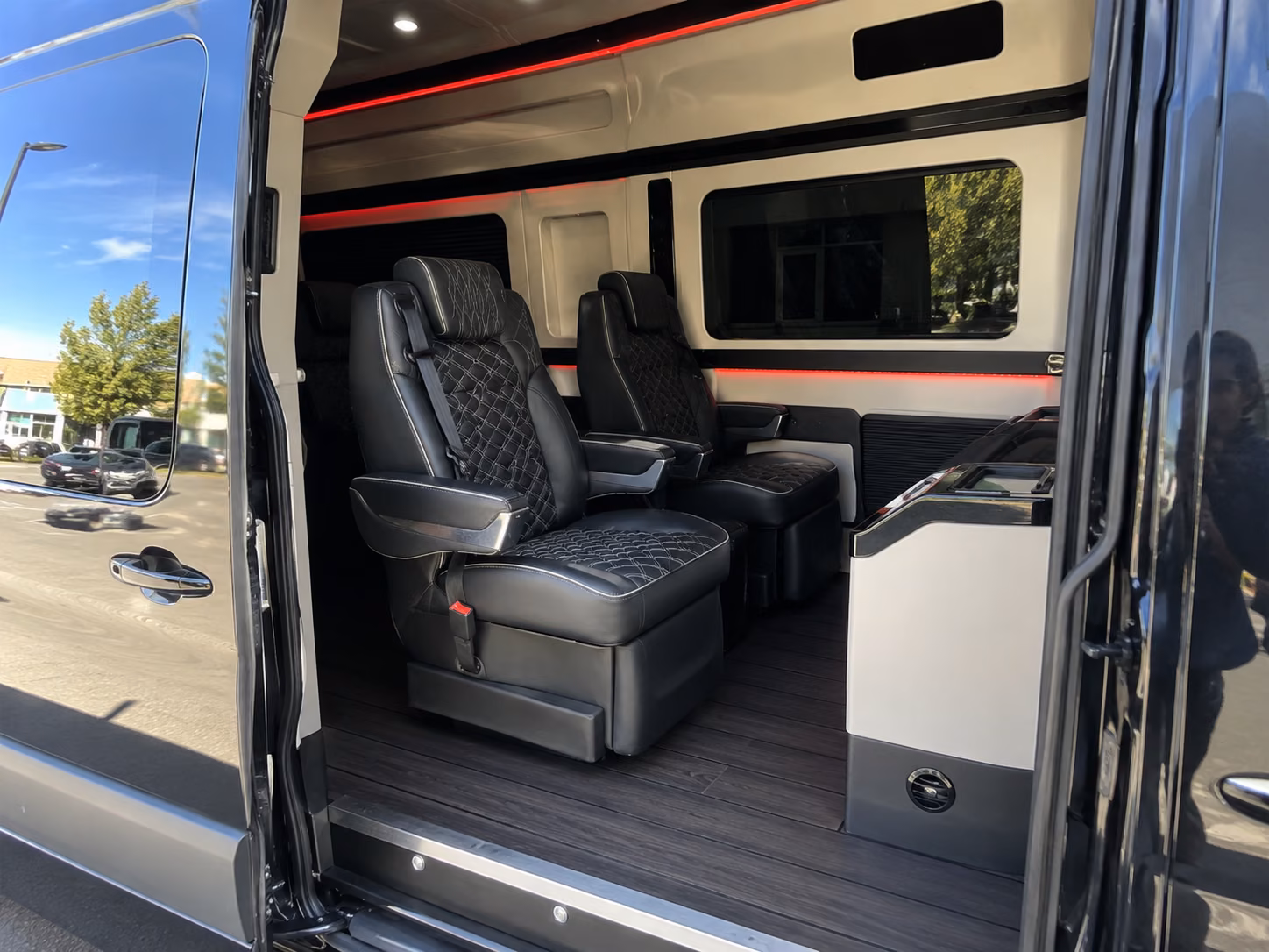 shuttle buses for wedding guests between tulsa hotels and venues