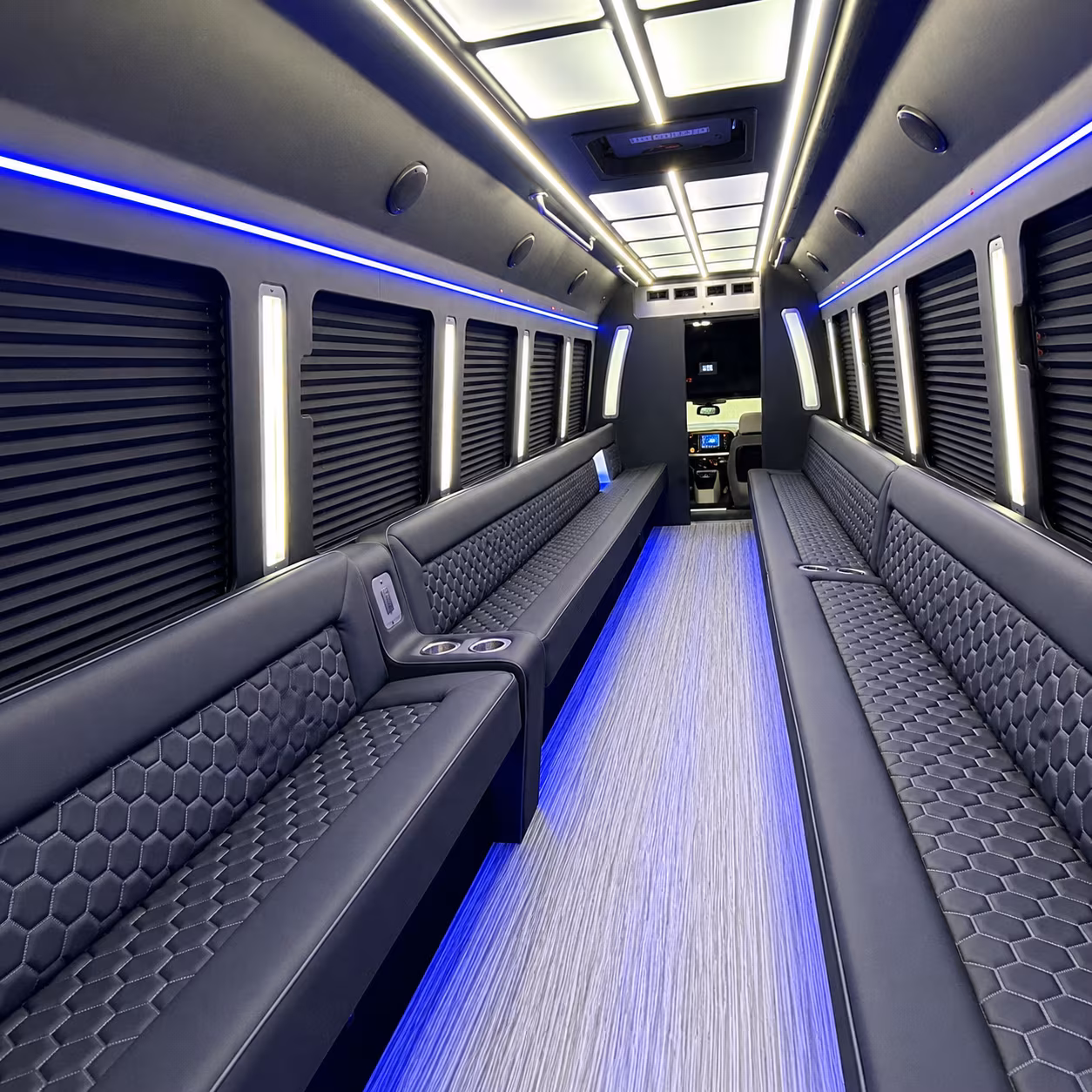 tulsa party bus interior