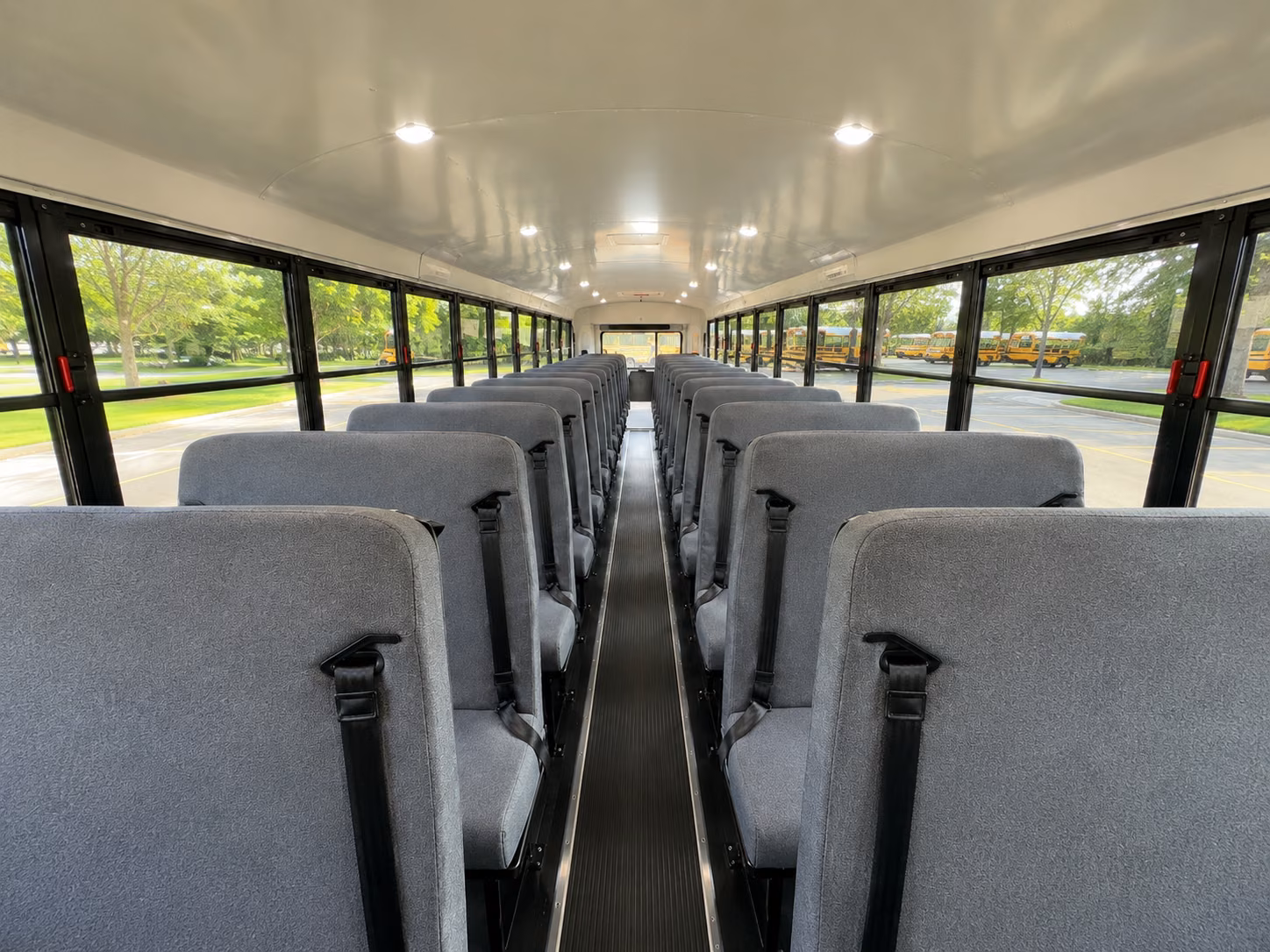 tulsa school bus interior